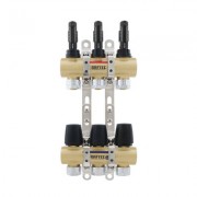 Колекторний блок з витратомірами та євроконусами Raftec GOLD 1"х3 LCR-1.3